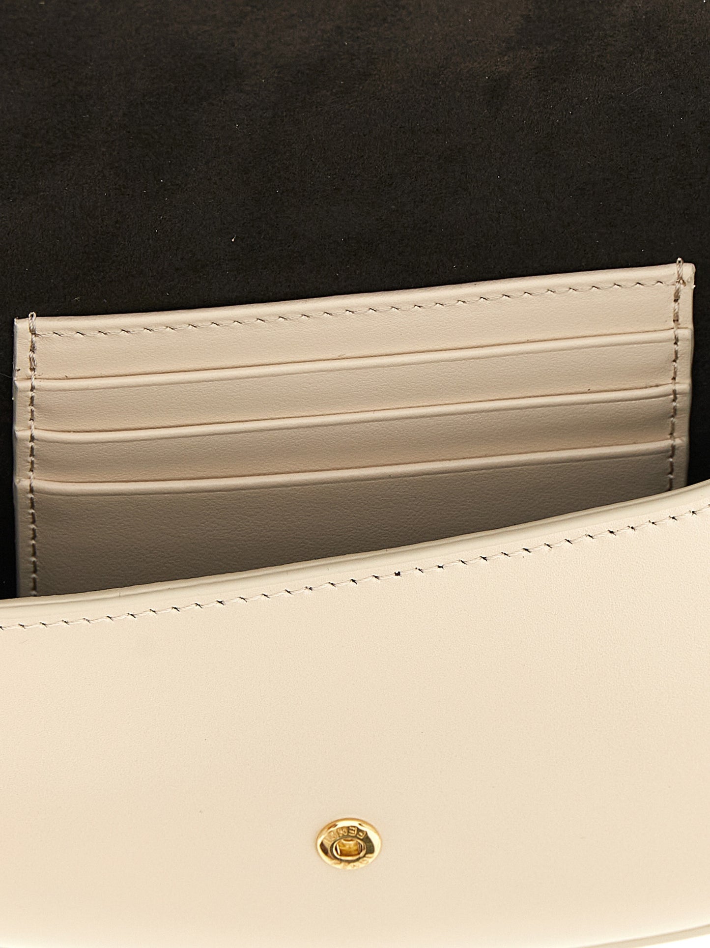 Beige Calfskin Cardholder