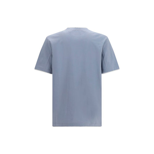 Blue Cotton T-Shirt