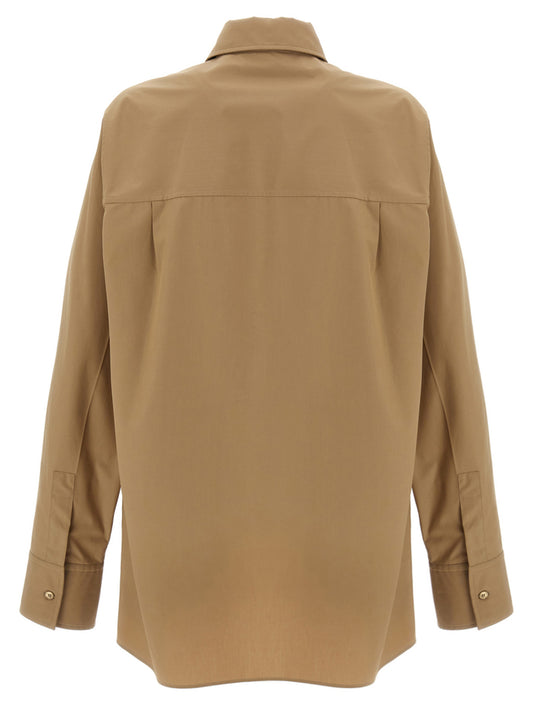 Beige Cotton Blouse