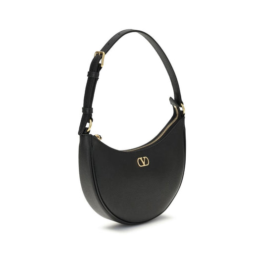 Black Calf Leather Bos Taurus Shoulder Bag