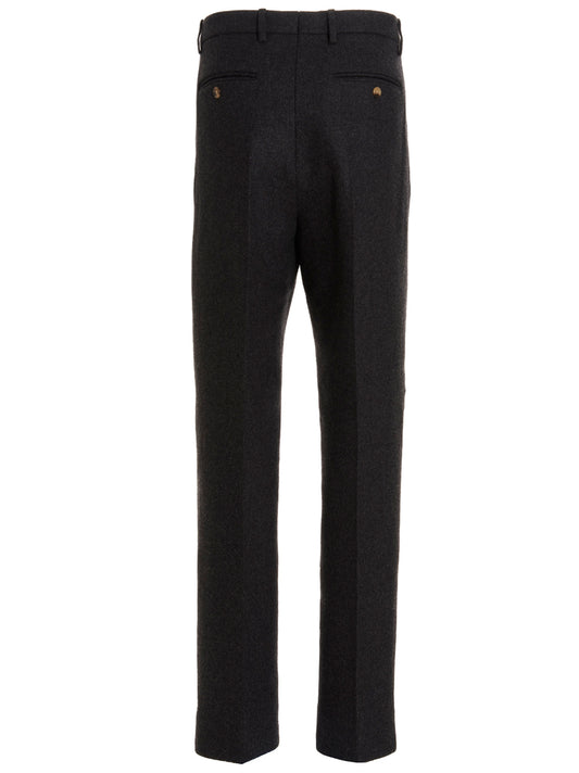 Gray Wool Dress Pants