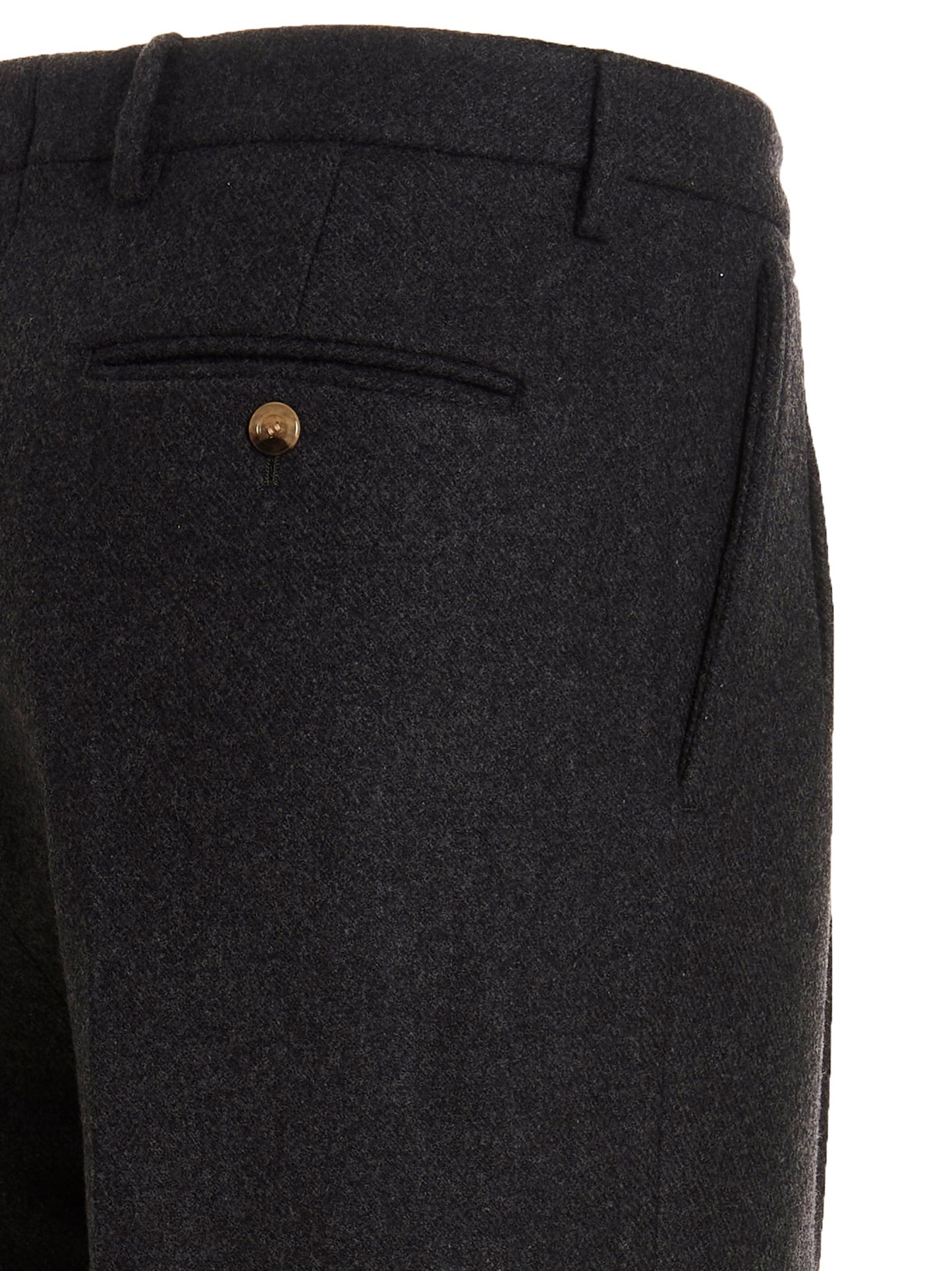 Gray Wool Dress Pants