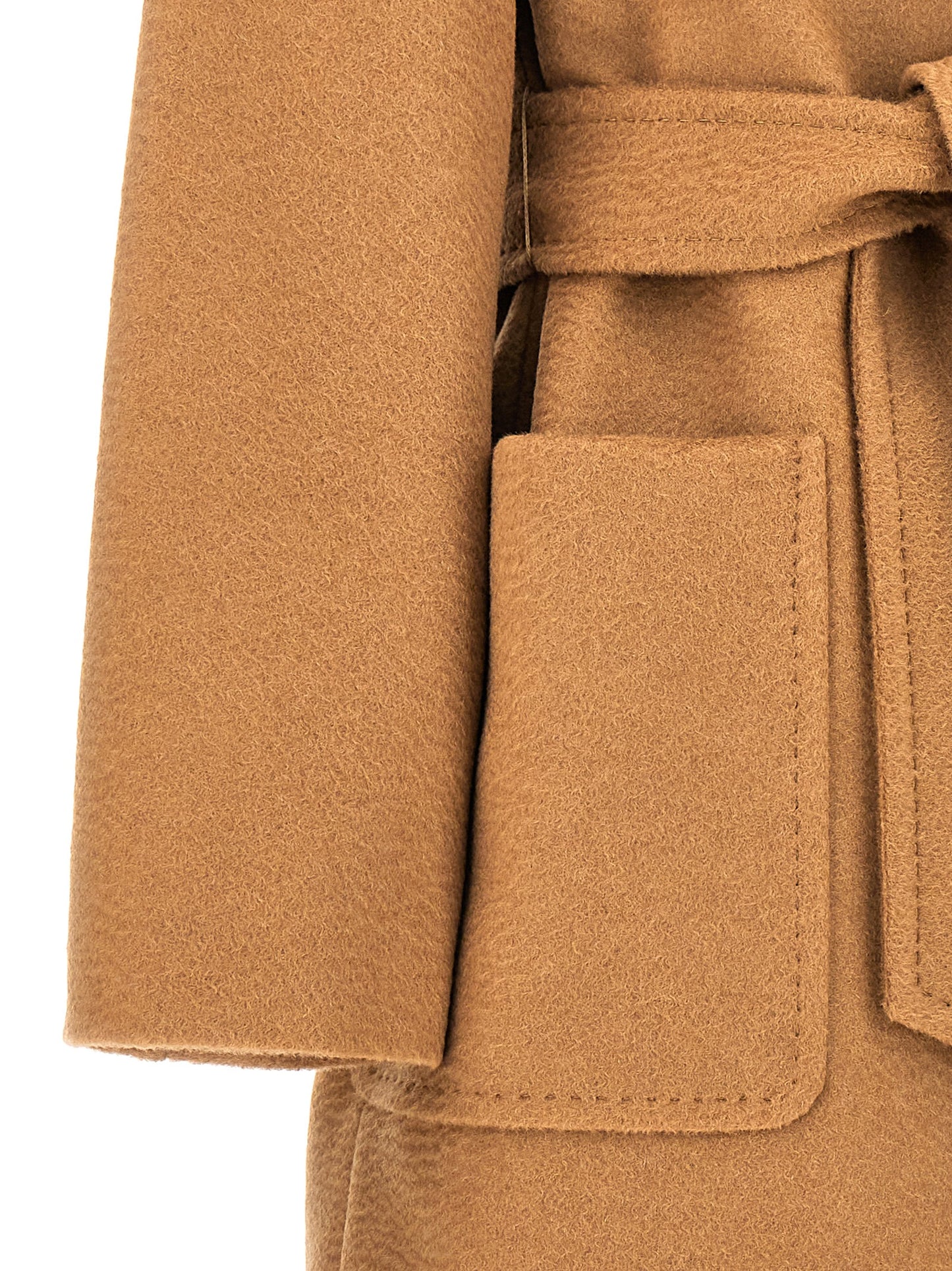 Beige Camel Hair Coat