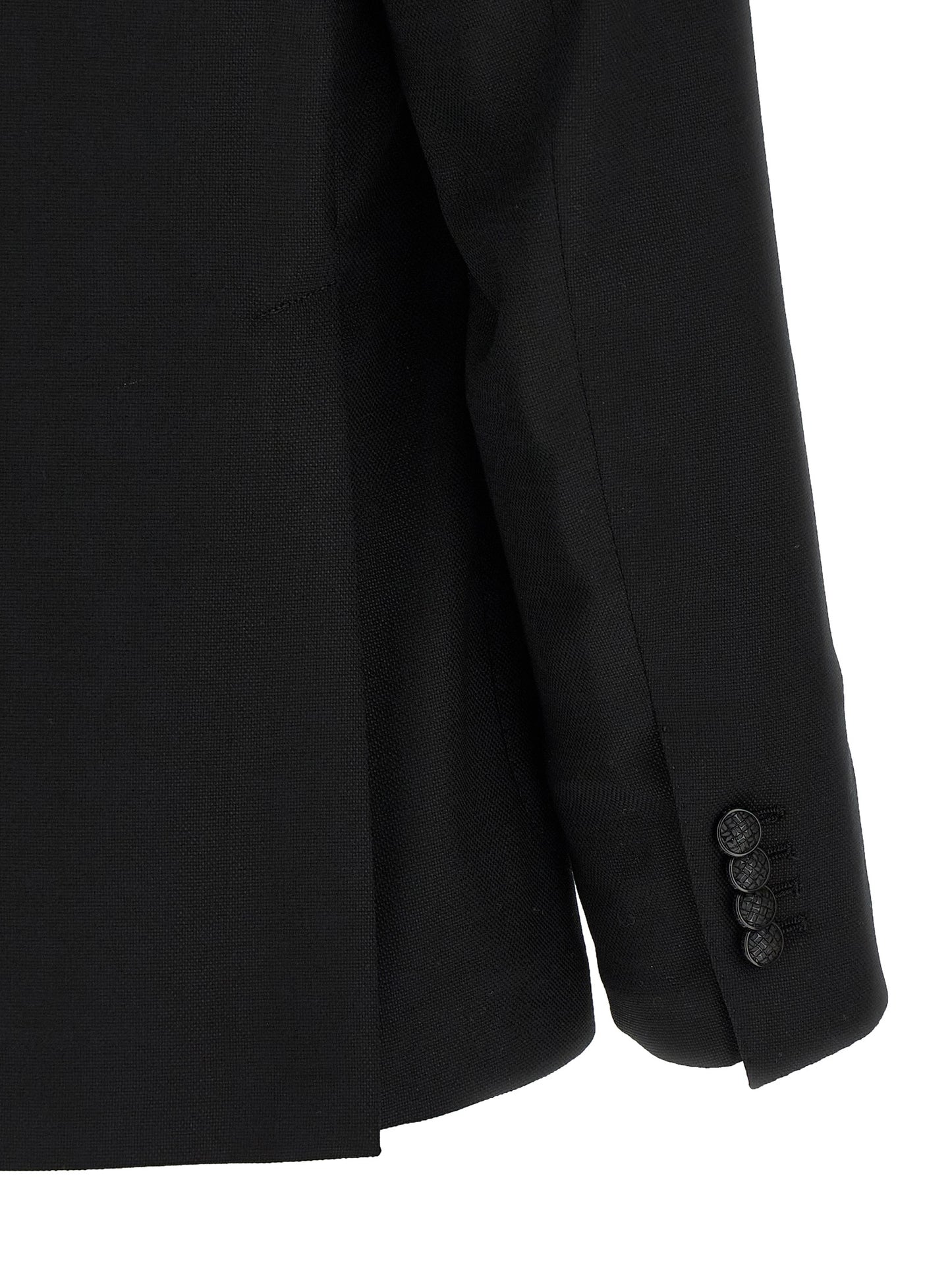 Black Virgin Wool Blazer