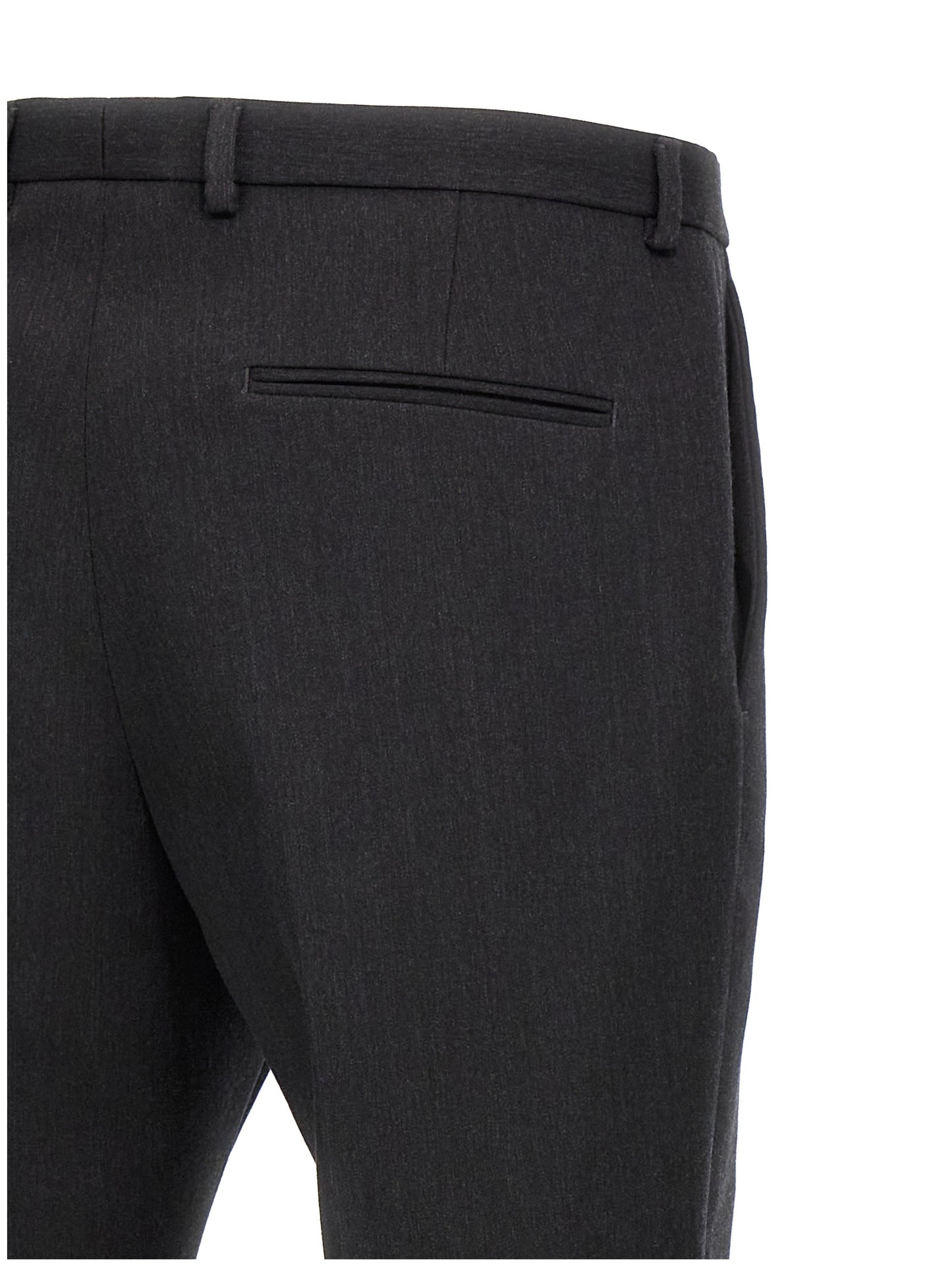 Gray Wool Dress Pants
