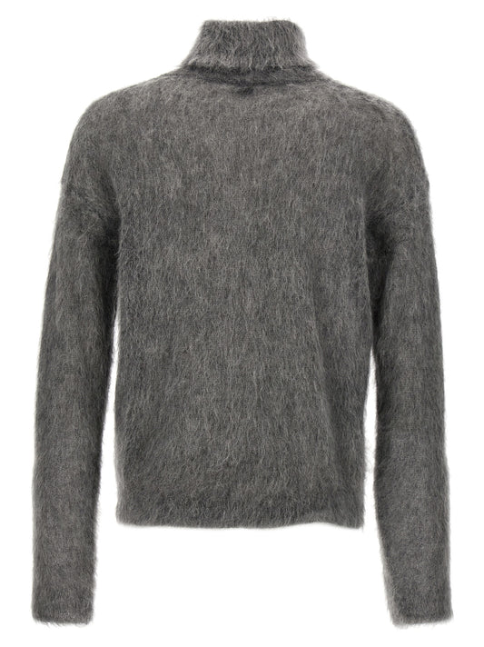 Gray Wool Cardigan