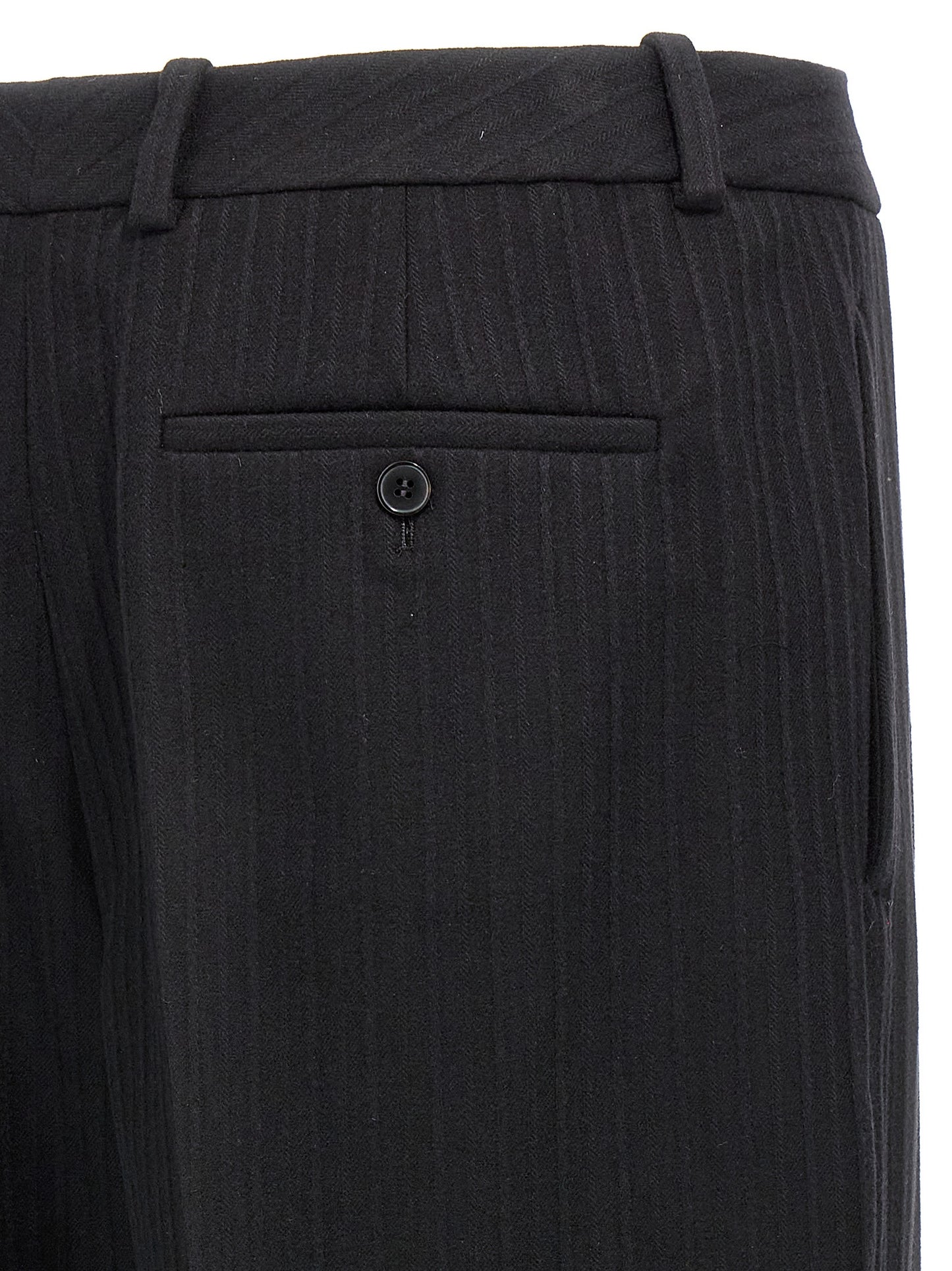 Black Wool Dress Pants