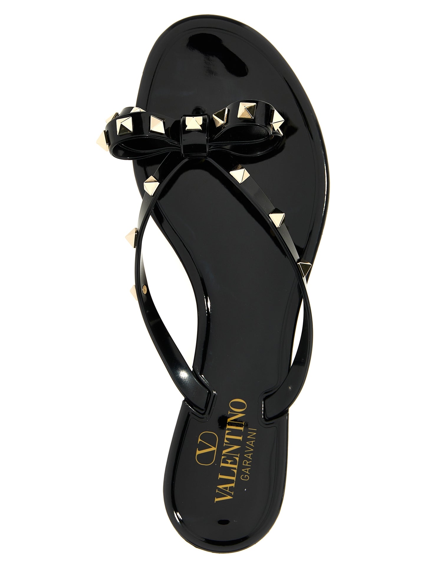 Black PVC Slides