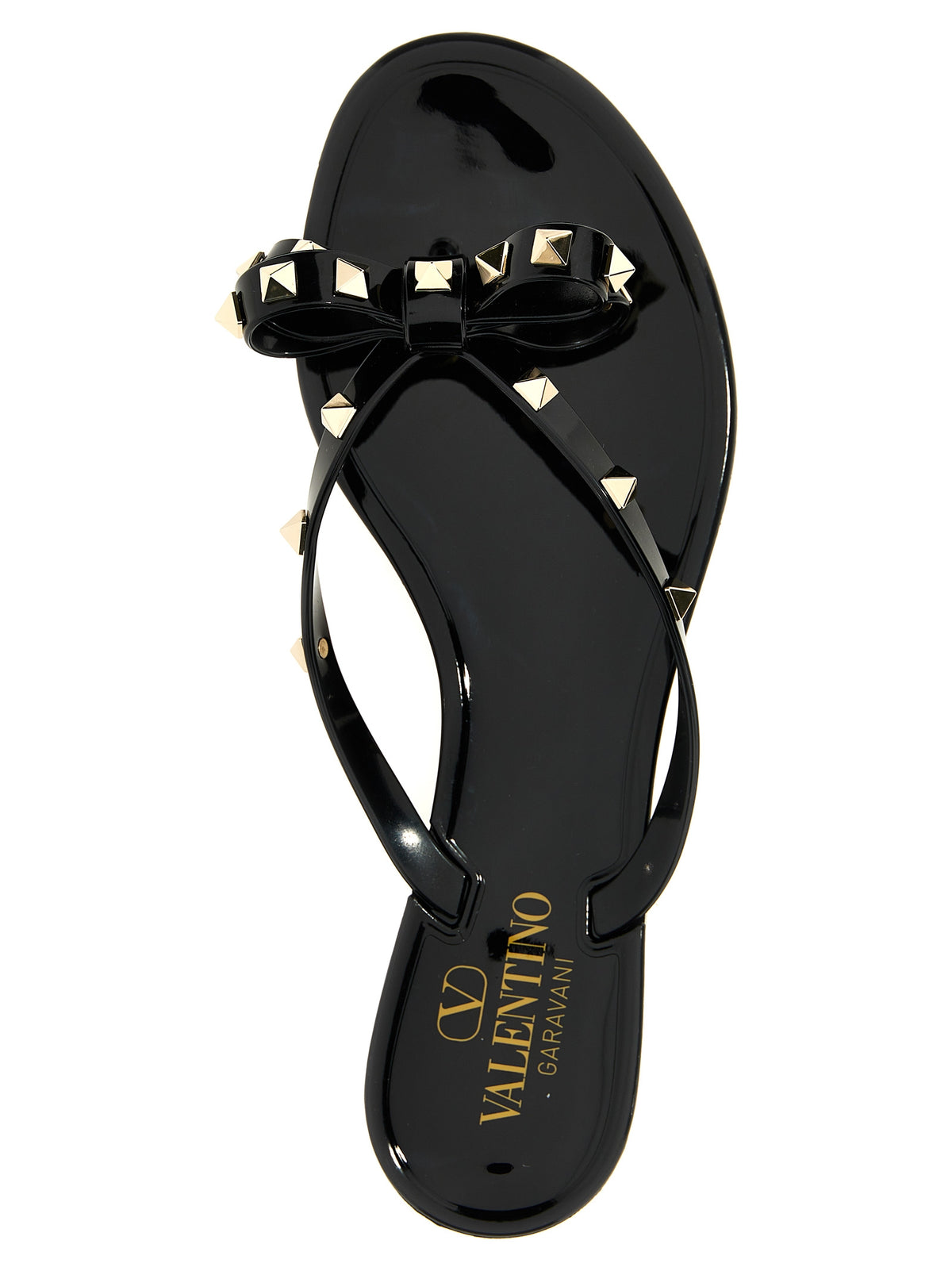 Black PVC Slides