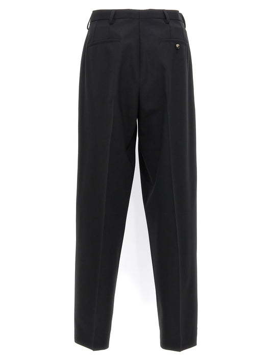 Black Polyester Dress Pants