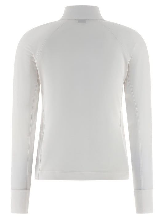 White Polyamide Cardigan