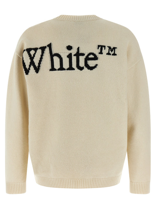 Bicolor Wool Cardigan