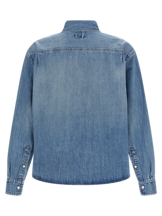 Blue Cotton Blouse