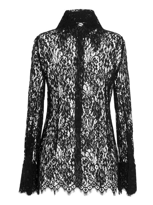 Black Polyamide Blouse
