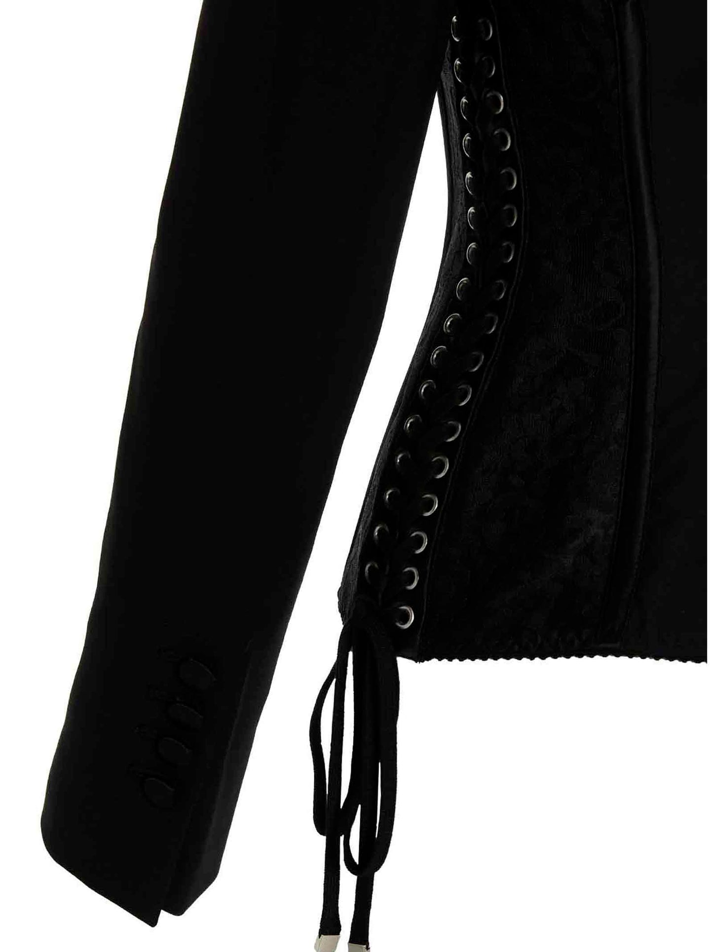 Black Virgin Wool Blazer