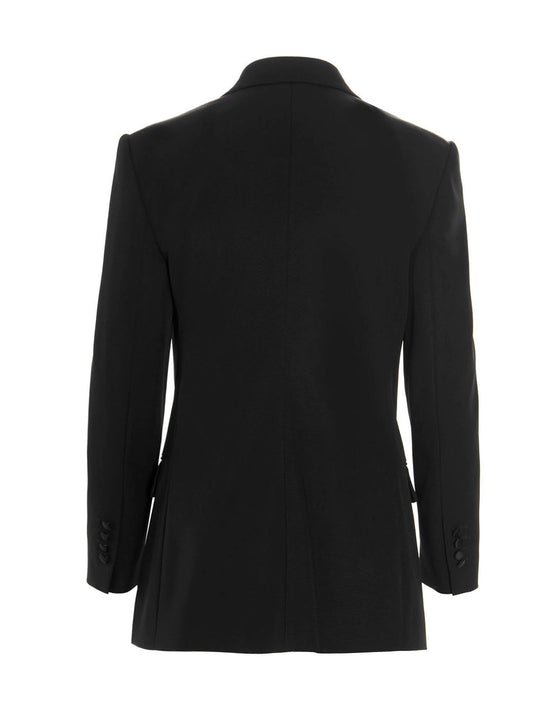 Black Acetate Blazer