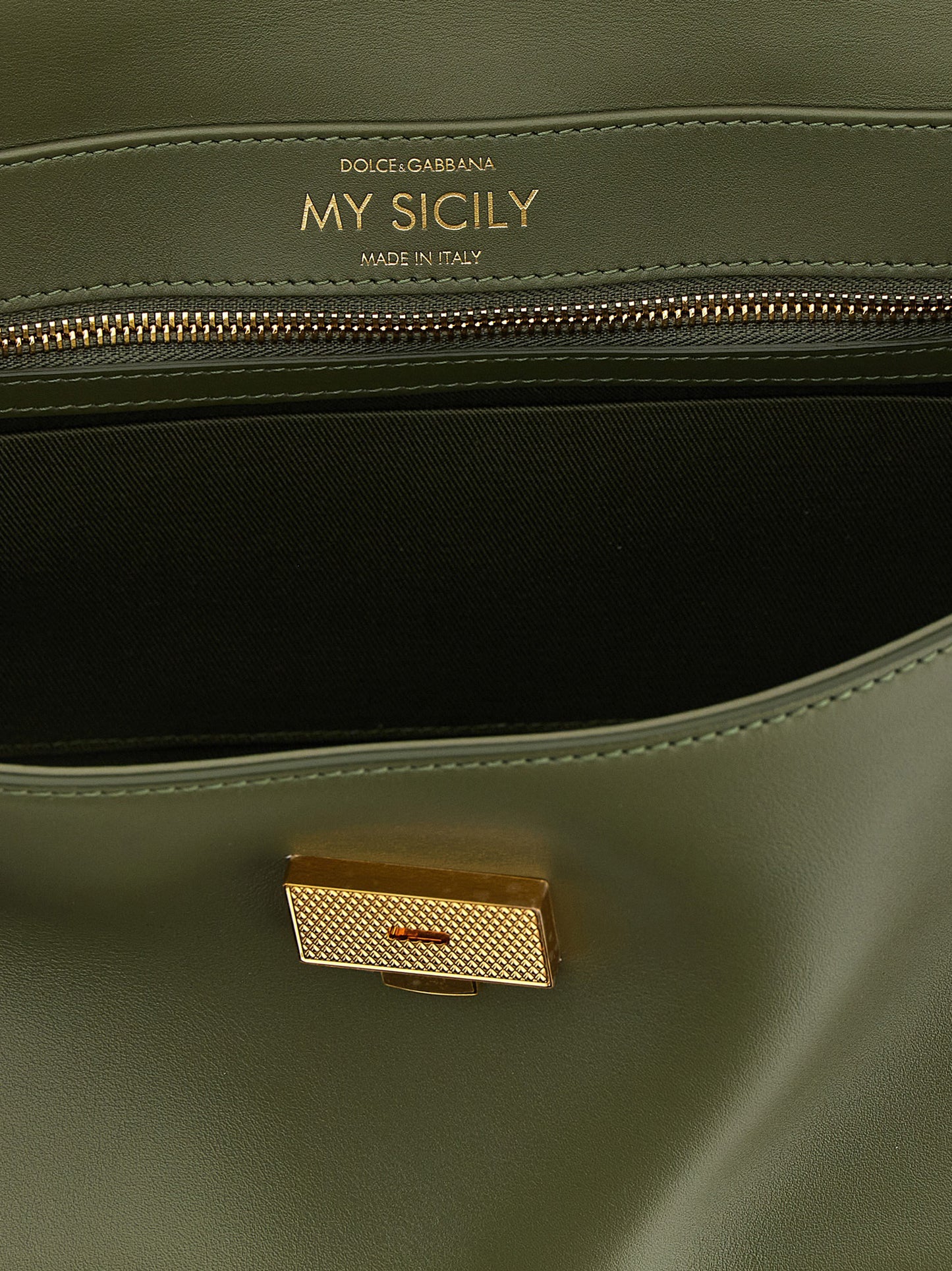 Bicolor Calfskin Handbag