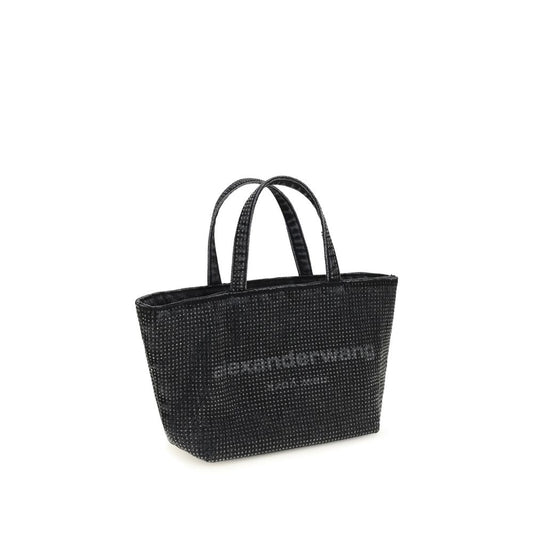 Gray Cotton Shoulder Bag