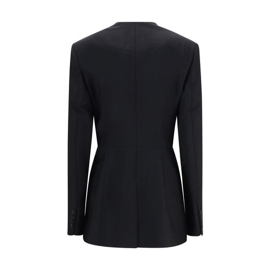 Black Wool Oves Aries Blazer