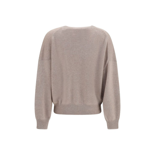 Beige Cashmere Sweater