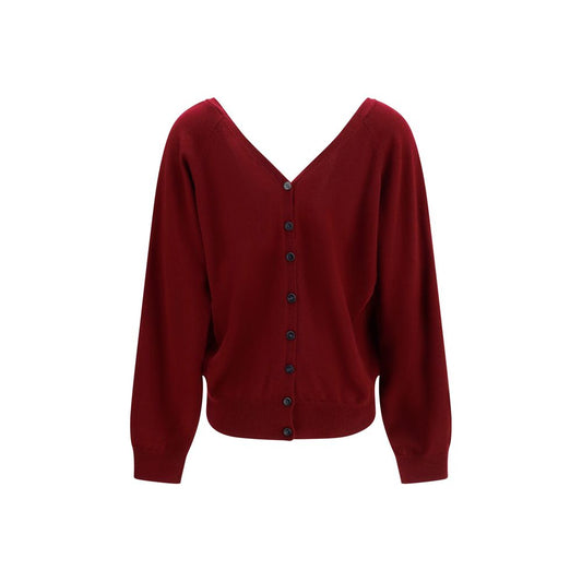 Bordeaux Cashmere Cardigan