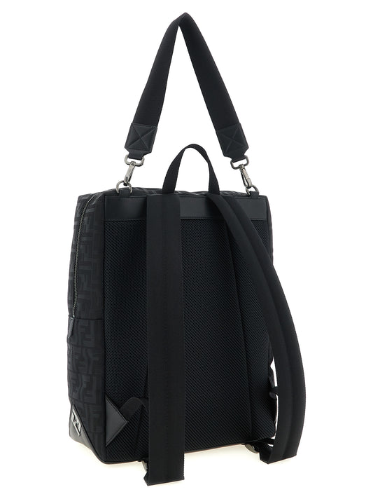 Black Polyamide Backpack