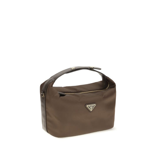 Brown Recycled Polyamide Handbag