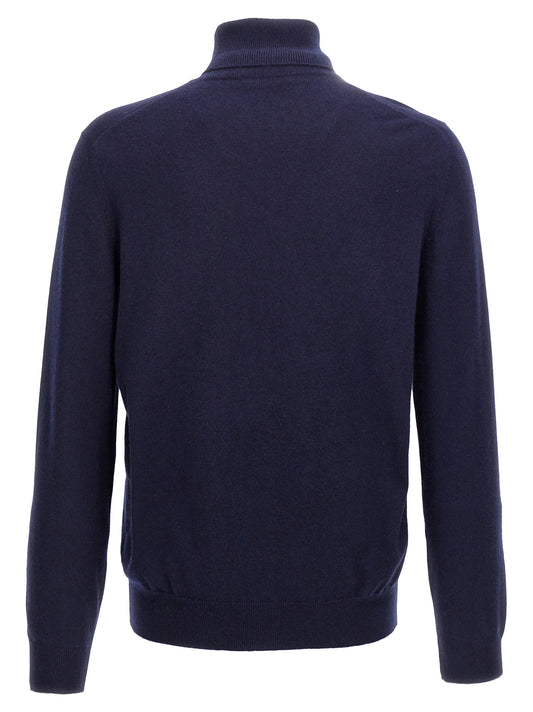 Blue Cashmere Cardigan