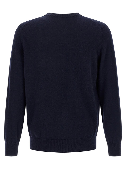 Blue Cashmere Cardigan