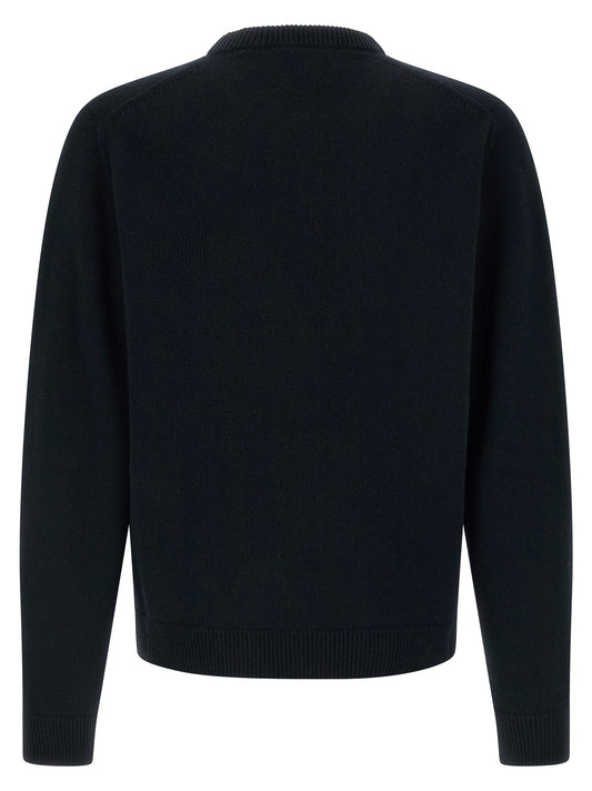 Blue Wool Cardigan