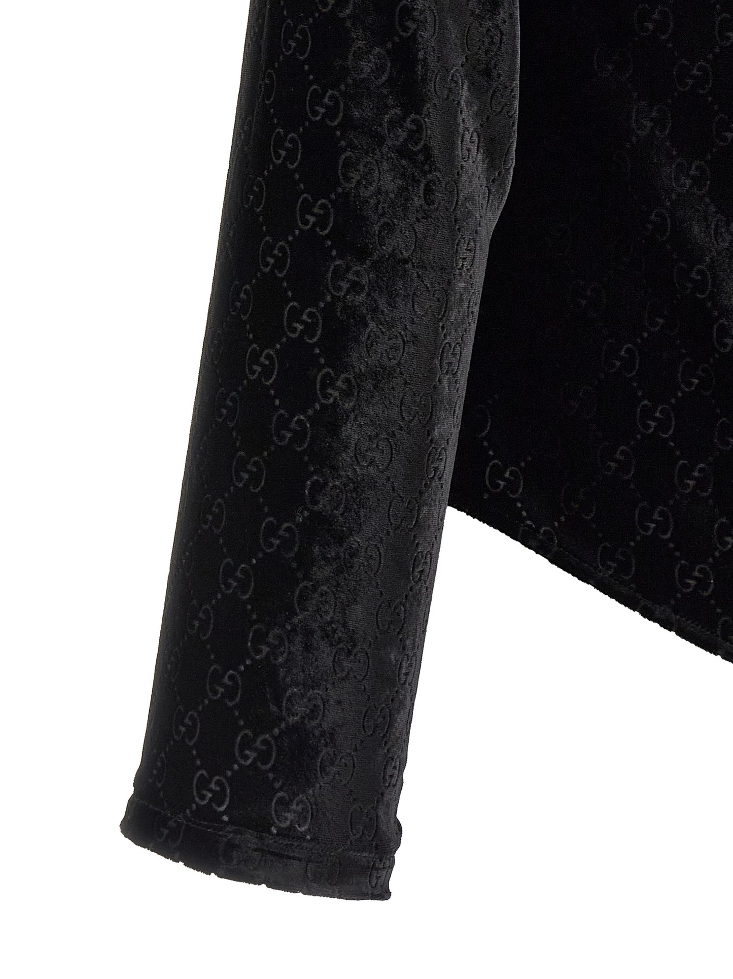 Black Viscose Blouse