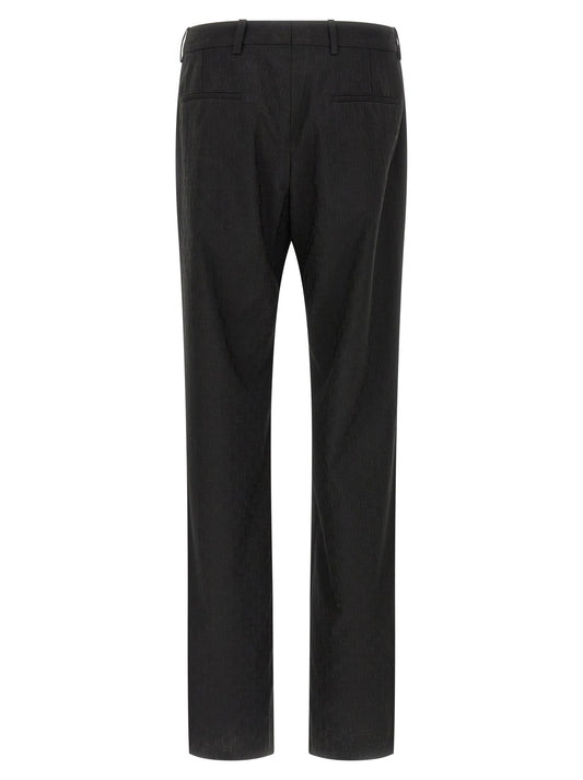 Black Polyester Dress Pants