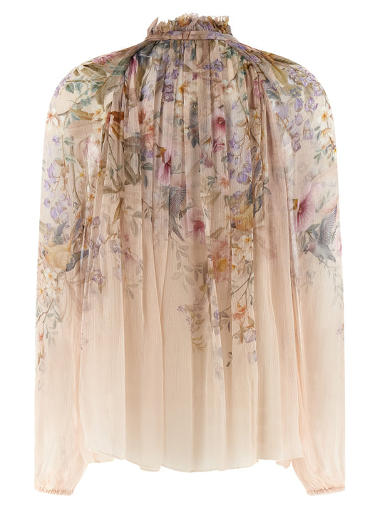 Multicolor Viscose Blouse