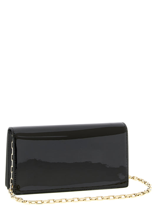 Black Calfskin Clutch Bag