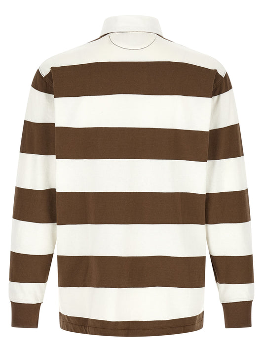 Brown Cotton Polo Shirt