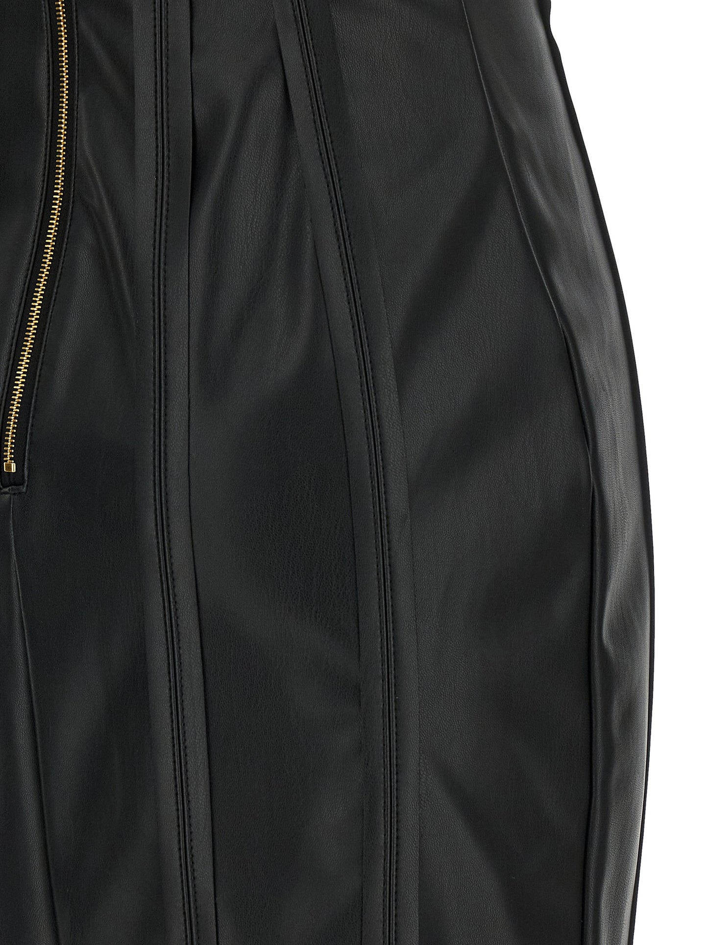 Black Viscose Midi Dress