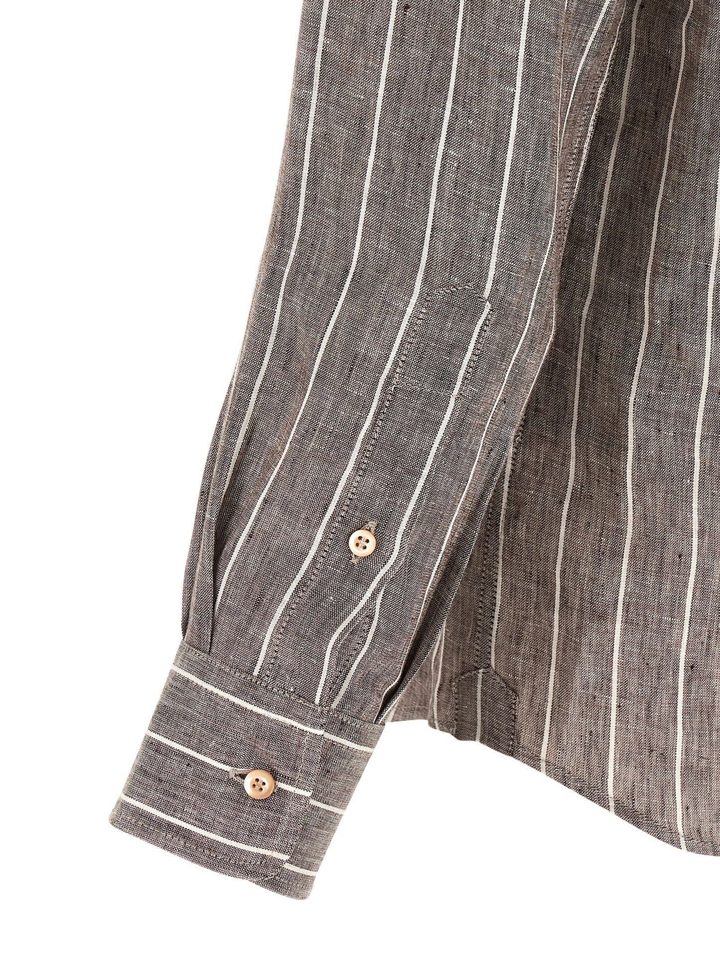 Brown Linen Blouse