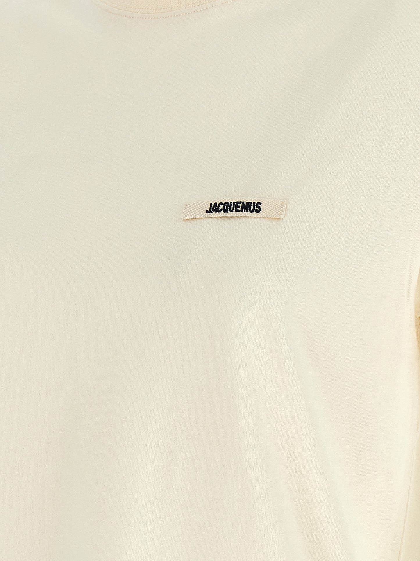 Beige Cotton T-Shirt
