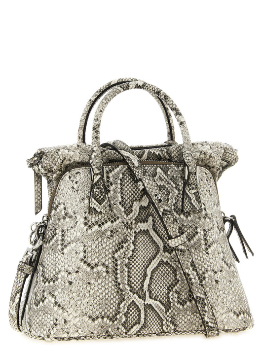 Gray Goatskin Shoulder Bag