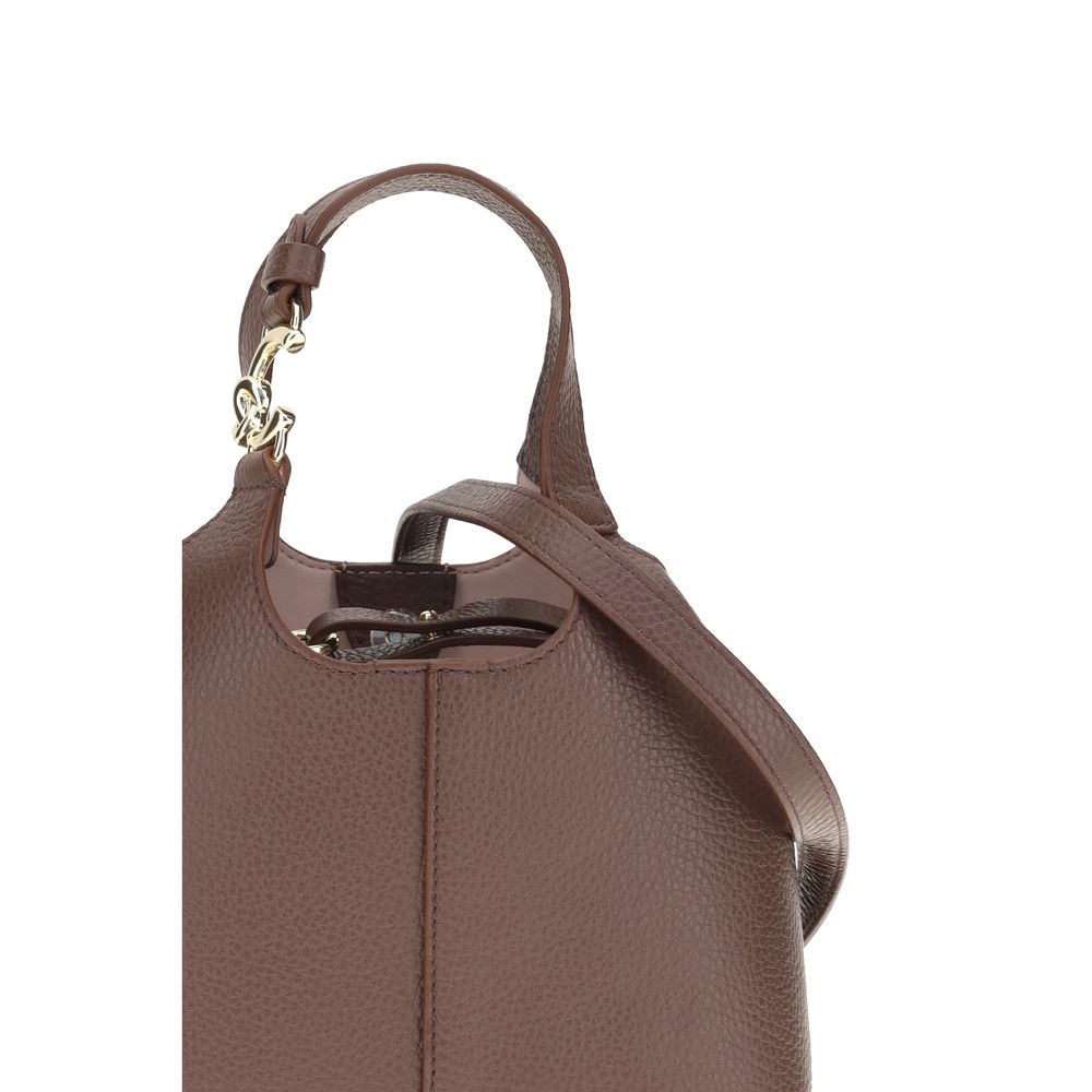 Brown Calf Leather Bos Taurus Handbag