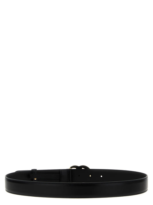 Black Calfskin Regular Belt