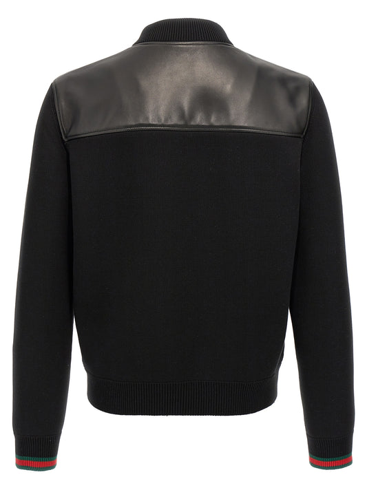 Black Lamb Leather Leather Jacket