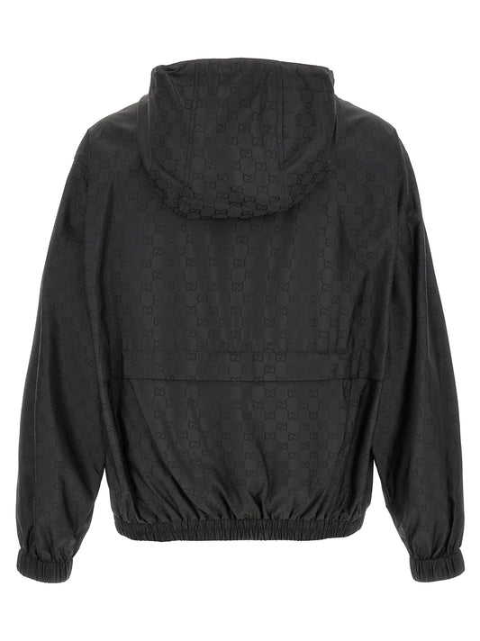 Black Polyamide Shell Jacket