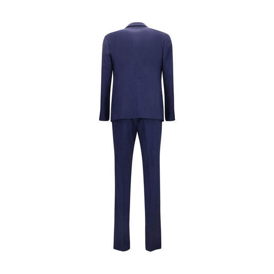 Blue Wool Oves Aries Two-Piece Suit