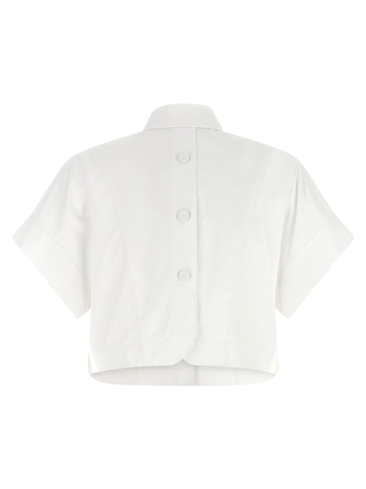 White Cotton Blouse