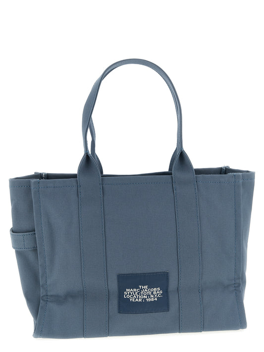 Blue Cotton Tote Bag