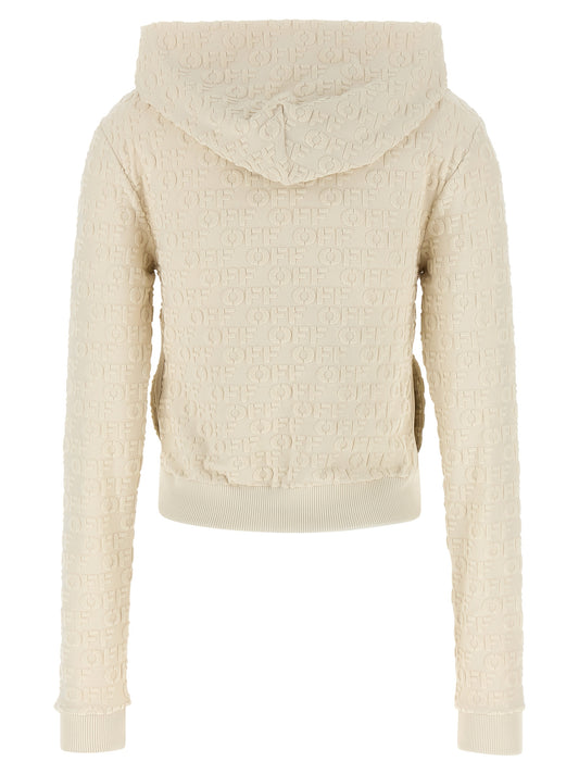 Beige Cotton Sweatshirt