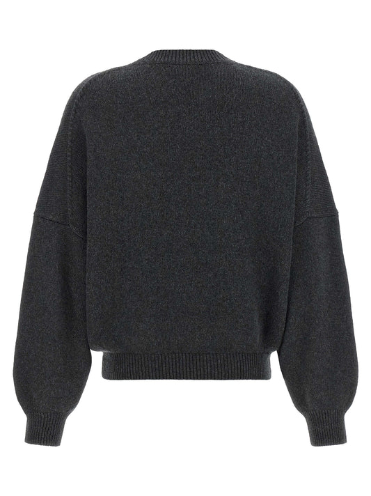 Gray Cashmere Cardigan