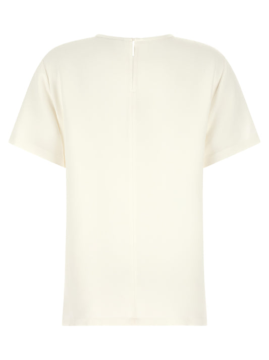 White Silk Blouse