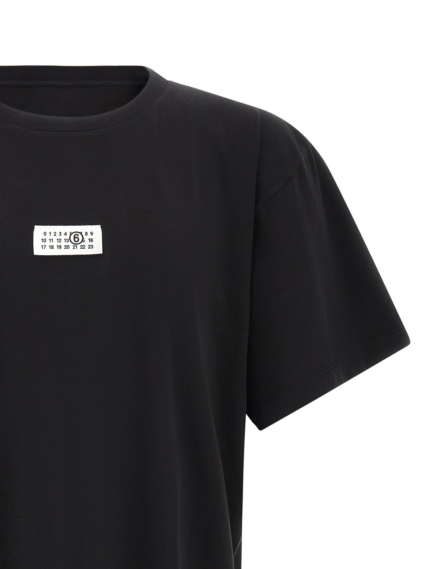 Black Cotton T-Shirt